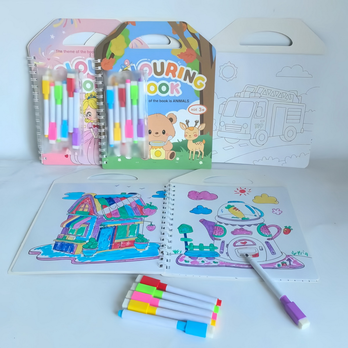 Copic Marker Sketch - 1Set 16 Halaman Buku Warna 1