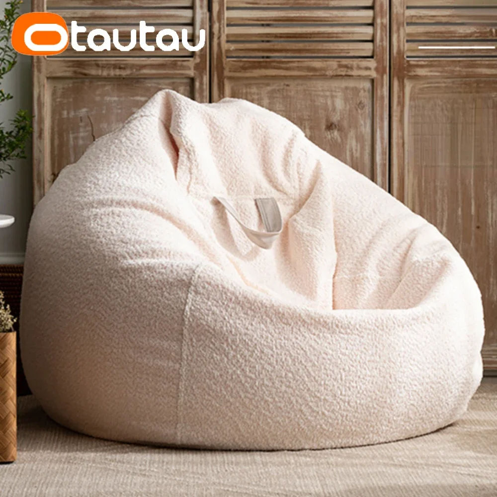 Office Furniture Direct - Otou pelindung kantong kacang tebal, Chenille