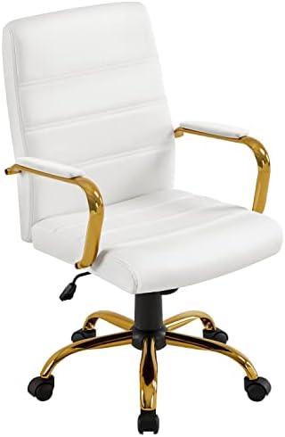Task Chair Mid Back - Kursi Kantor Sandaran Sedang Kulit PU,
