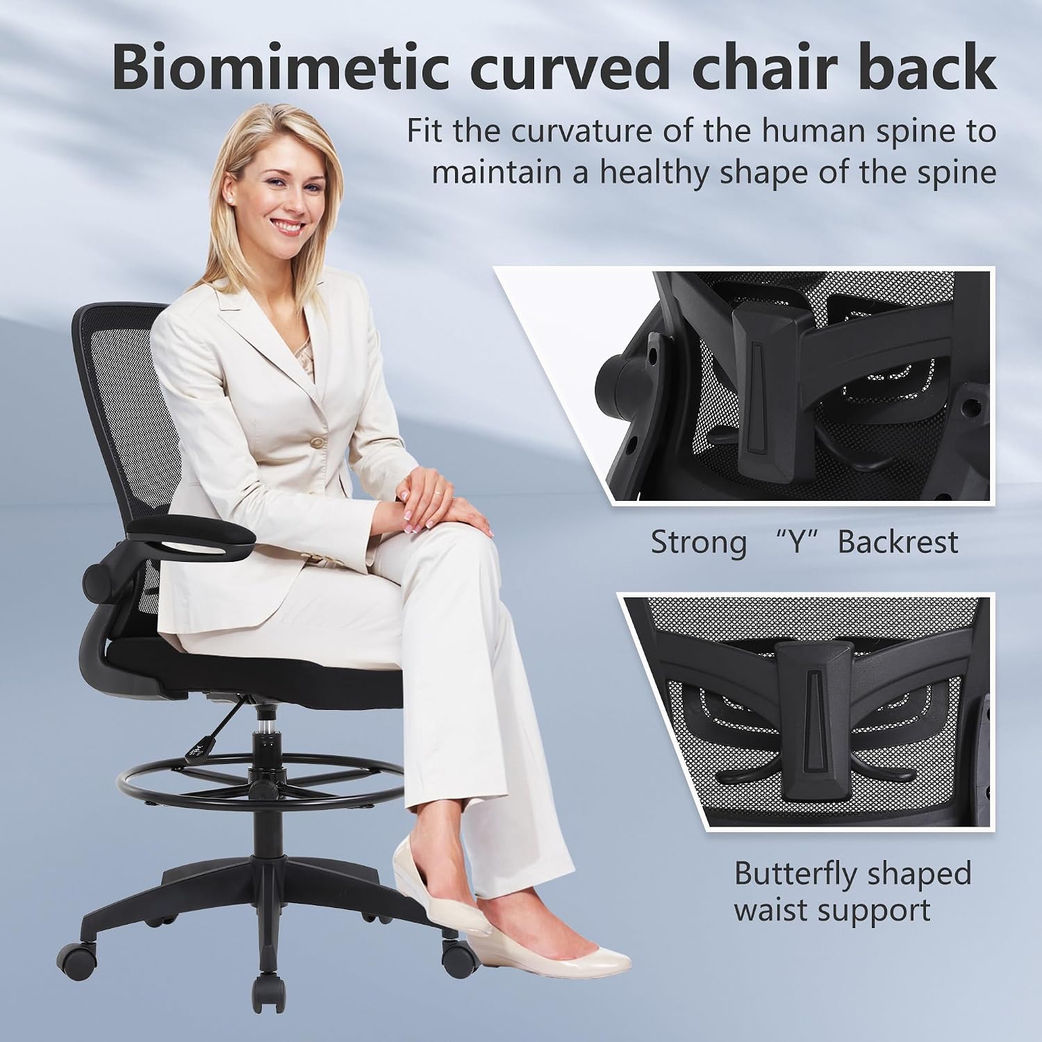 Kursi Drafting BestOffice, Kur - Task Chair Mid Back ulasan dan harga