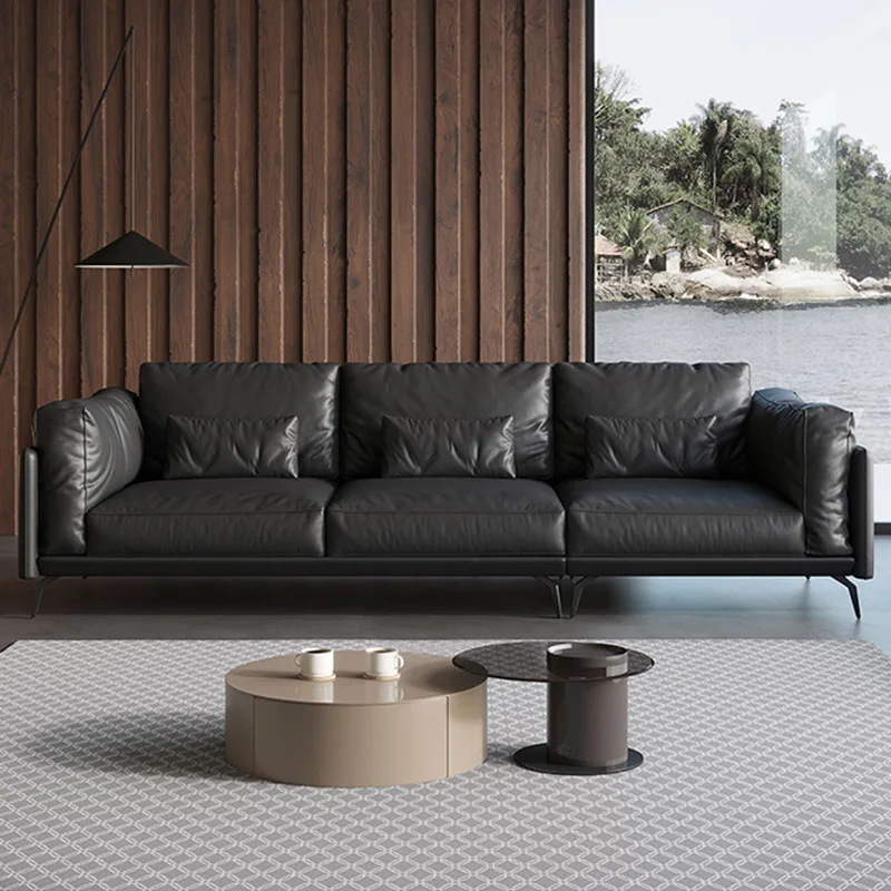 Sofa kantor kulit lapisan pert - Office Furniture First ulasan dan harga