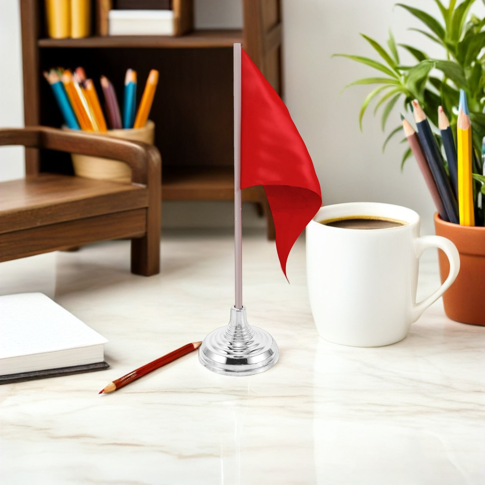 12 Buah Penyangga Bendera Meja - Office Furniture Direct ulasan dan harga