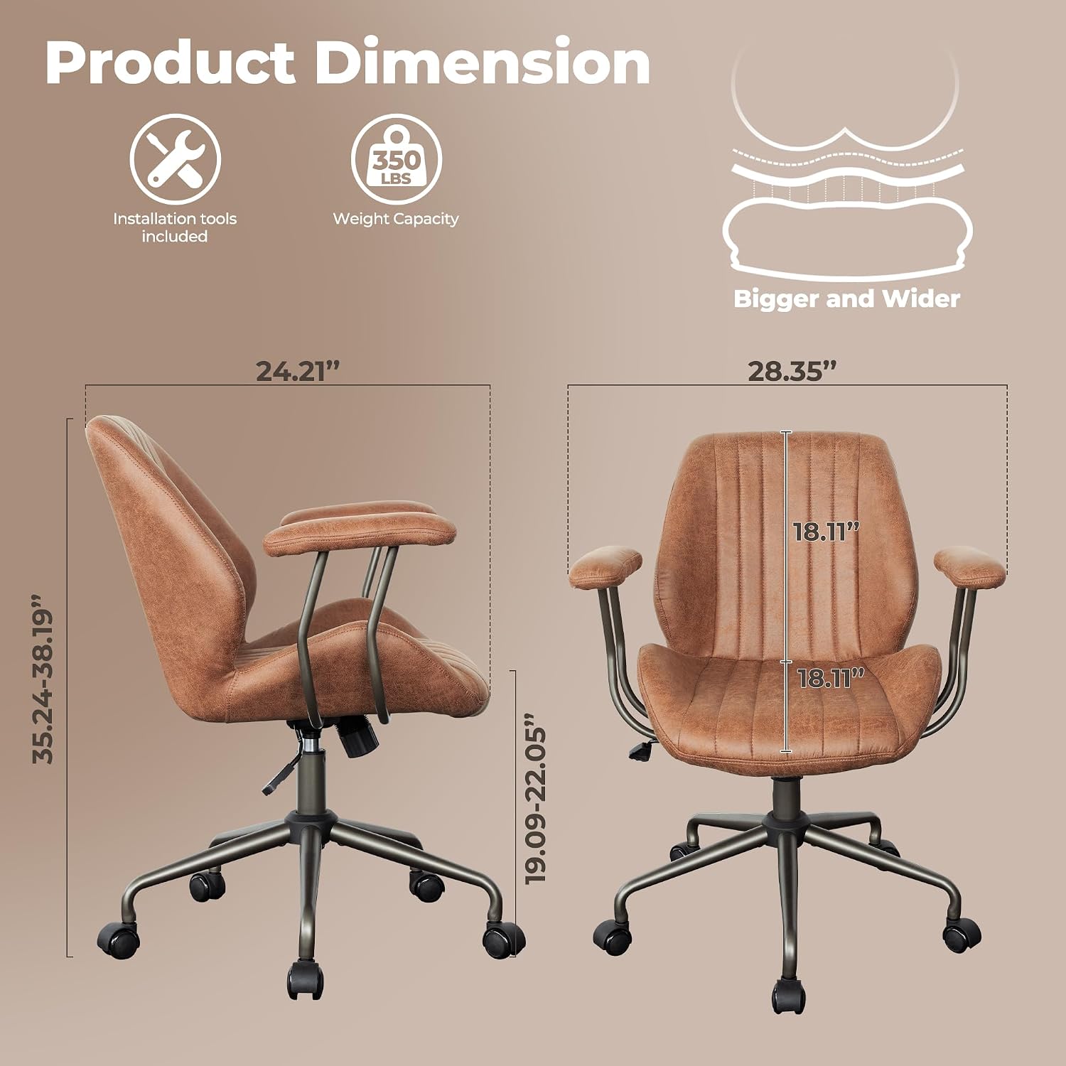Kursi Kantor Ergonomis Sandara - Task Chair Mid Back ulasan dan harga