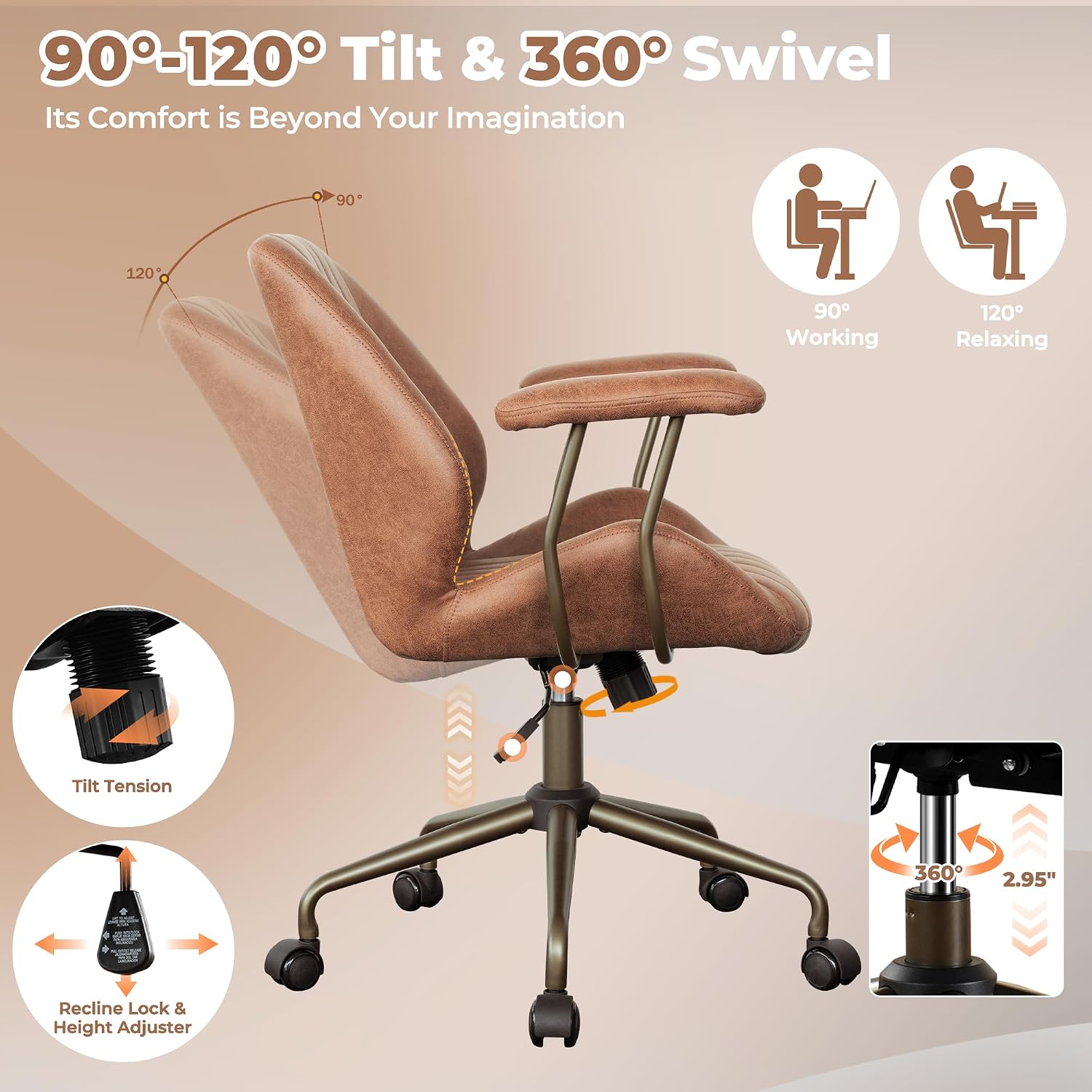 Kursi Kantor Ergonomis Sandara - Task Chair Mid Back ulasan dan harga
