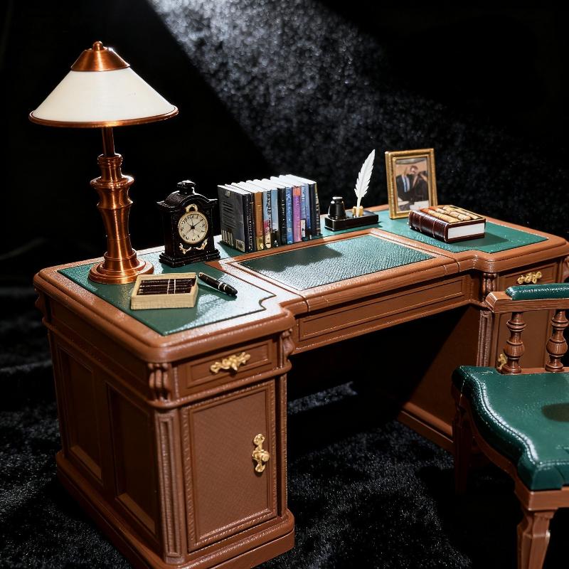 Set Kursi Meja Kantor Miniatur - Office Furniture Set ulasan dan harga