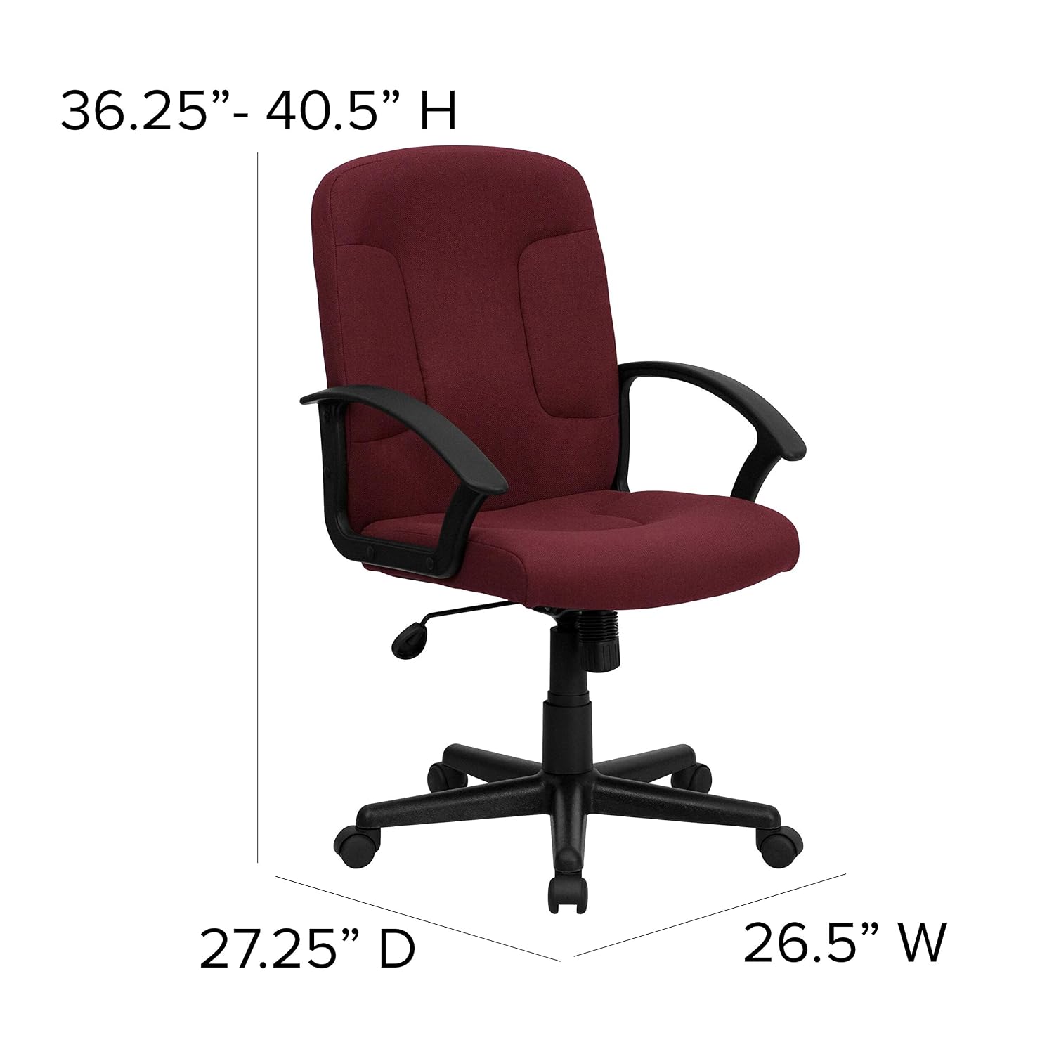 Kursi Kantor Eksekutif Berbaha - Task Chair Mid Back ulasan dan harga