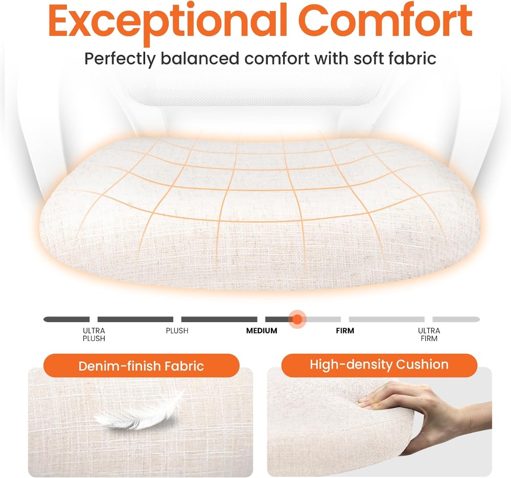 Kursi Meja Kantor Ergonomis de - Task Chair Mid Back ulasan dan harga