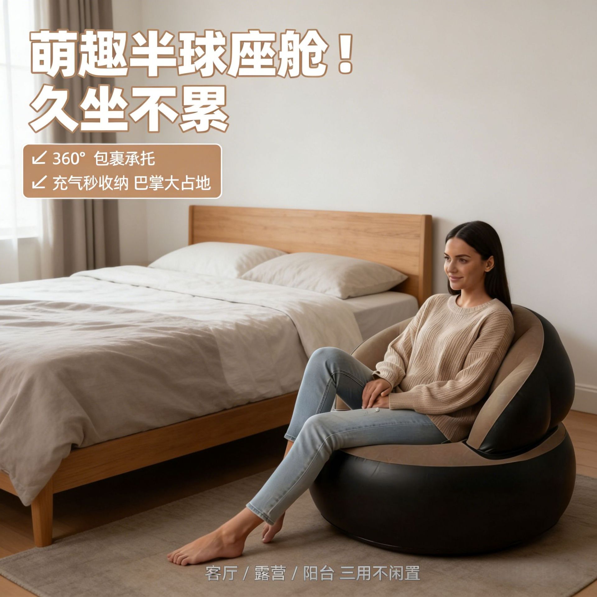 Sofa tiup portabel lintas bata - Office Furniture Wholesale ulasan dan harga