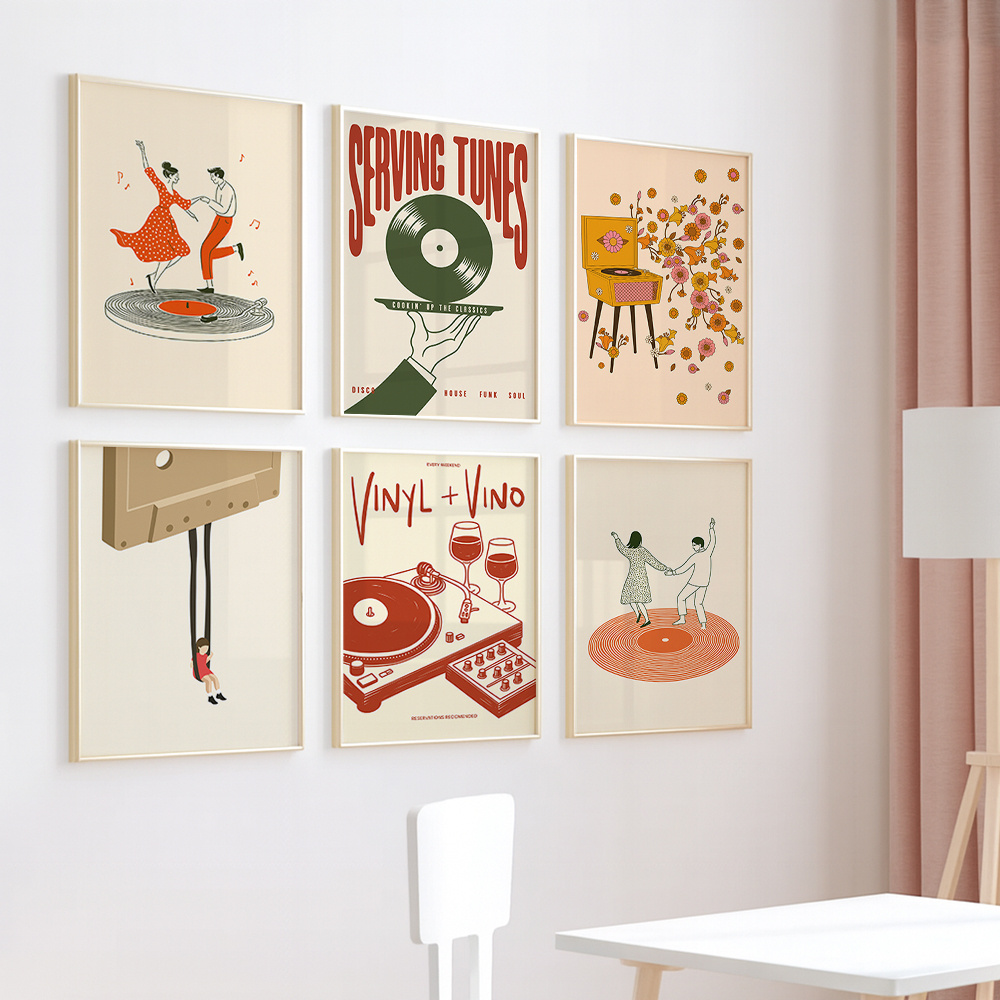 1 Buah Poster Kanvas Musik Ant - Office Furniture Direct ulasan dan harga
