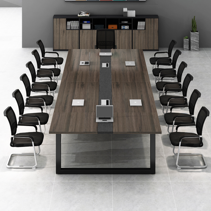 Set Meja Kantor Modern HYZ88,  - Office Furniture Set ulasan dan harga
