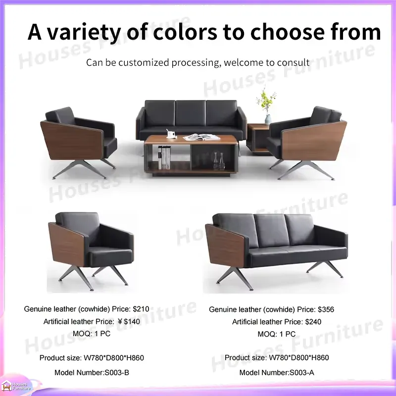 Sofa Kantor Kulit 3 Dudukan Mo - Office Furniture Wholesale ulasan dan harga