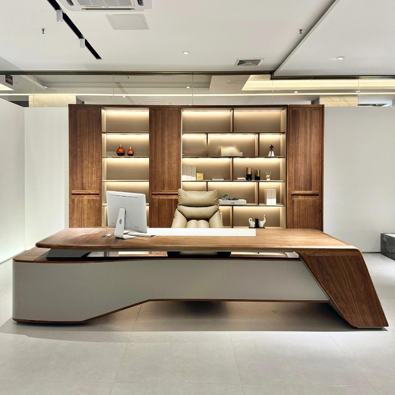 Meja Kantor Kayu Sederhana Kre - Office Furniture Dimensions ulasan dan harga