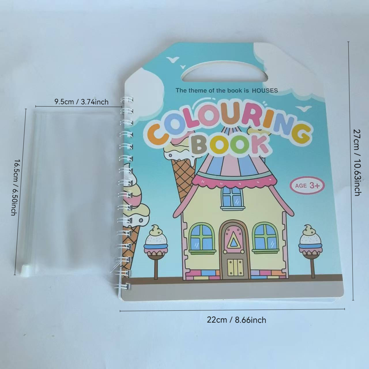 1Set 16 Halaman Buku Warna 1 B - Copic Marker Sketch ulasan dan harga