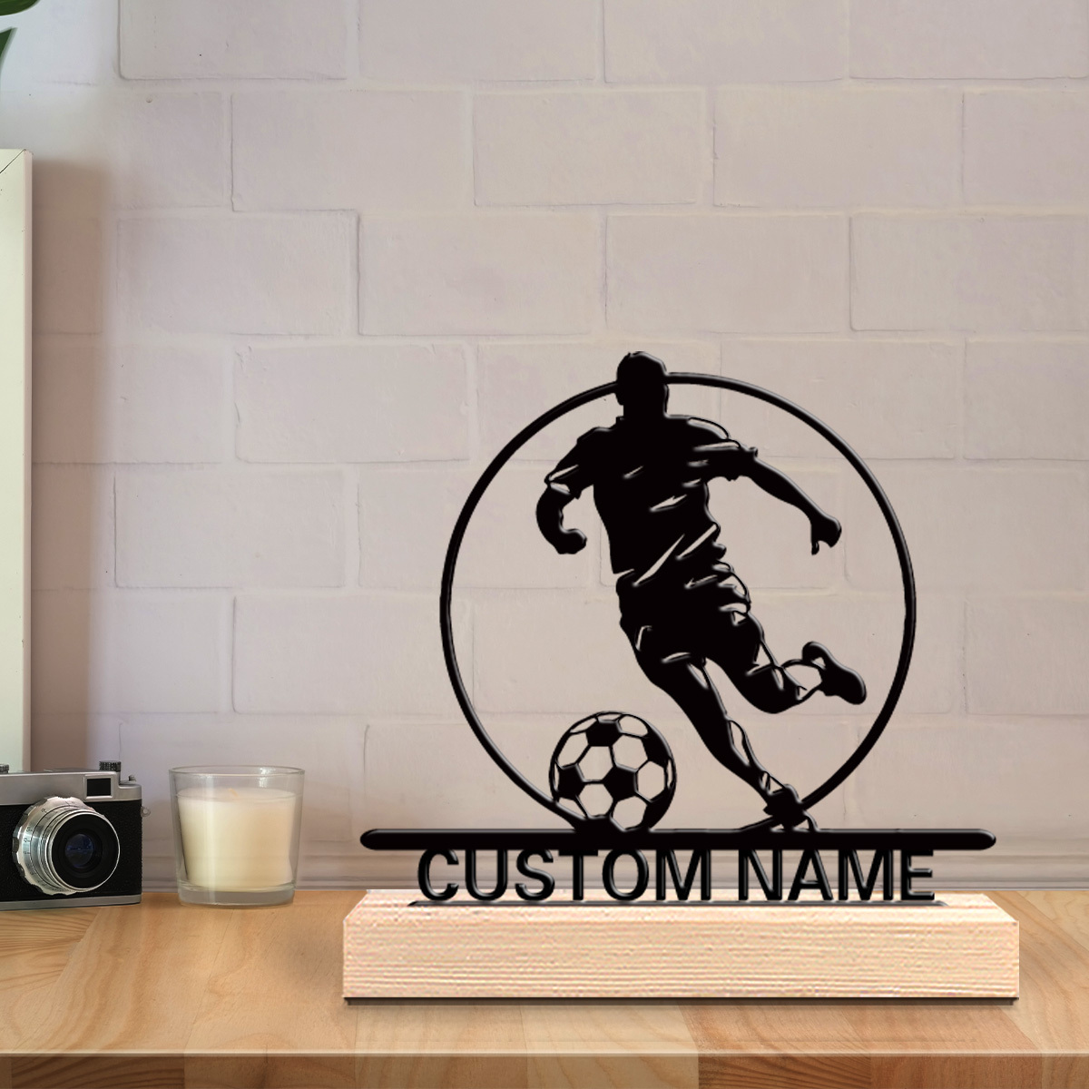 Patung Logam Pemain Sepak Bola - Office Furniture Direct ulasan dan harga