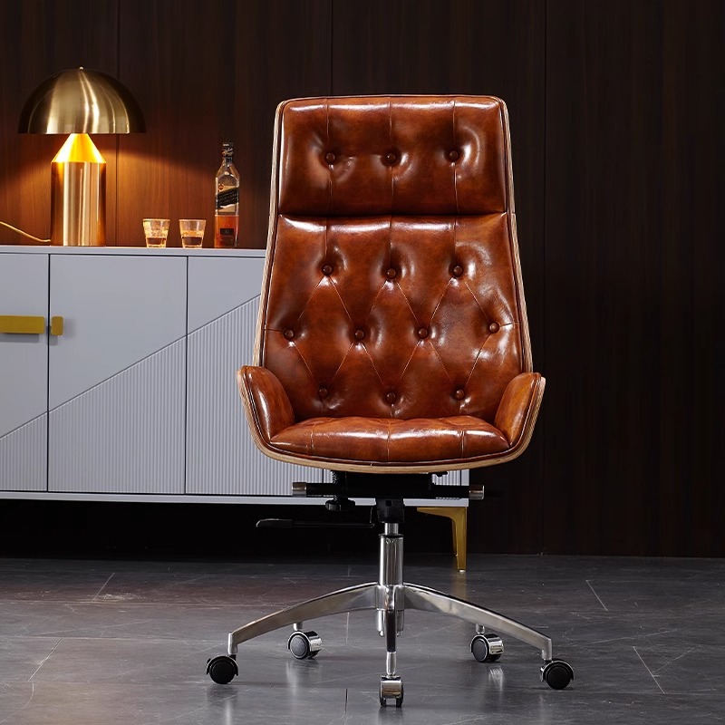Kursi Kantor Kulit Sapi Lapisa - Office Furniture First ulasan dan harga