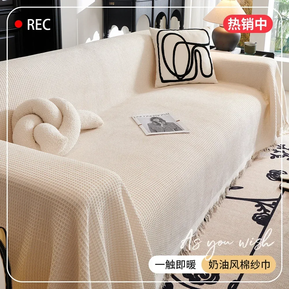 Selimut Penutup Sofa Katun Ten - Office Furniture Dimensions ulasan dan harga