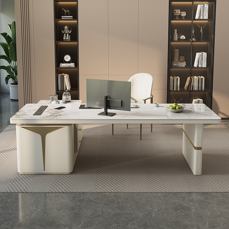 meja bos multifungsi modern de - Office Furniture Com ulasan dan harga