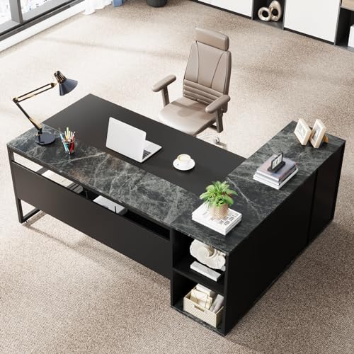 Meja Eksekutif 71 inci, Meja B - Office Furniture Set ulasan dan harga