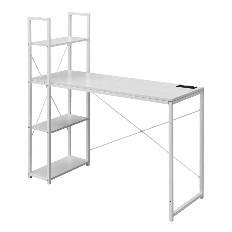Meja Kerja Dengan Rak, Perabot - Office Furniture Com ulasan dan harga