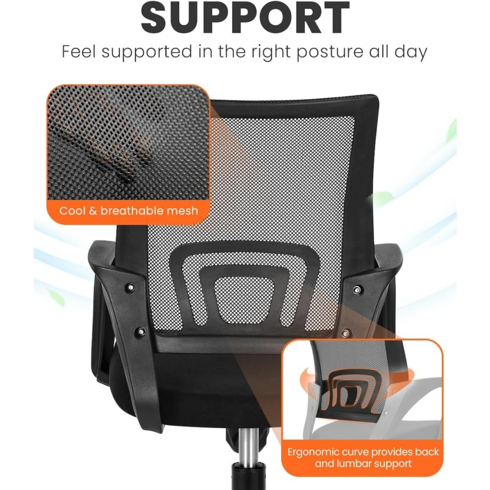 Kursi Kantor Gaming Jaring Hit - Task Chair Mid Back ulasan dan harga