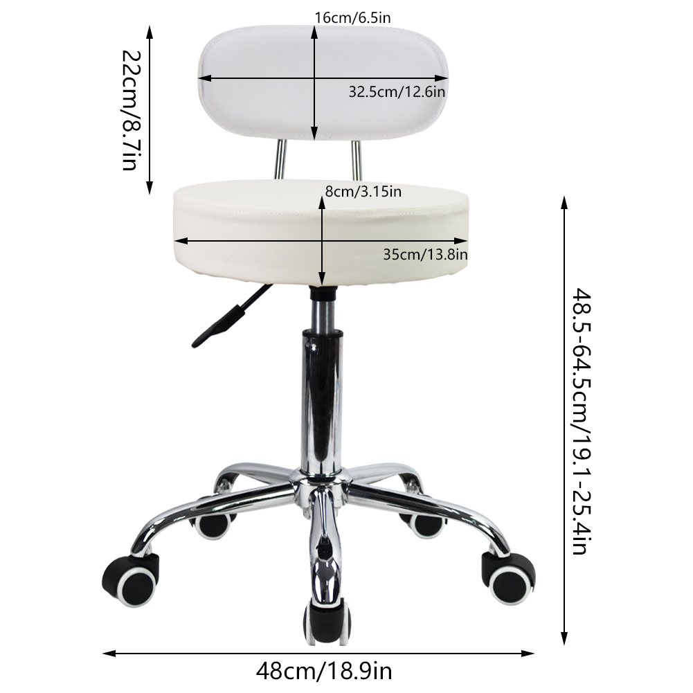 Kursi Gulung Kulit PU CANBOUN  - Task Chair Mid Back ulasan dan harga