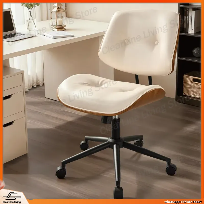 Kursi Kantor Kulit PU Modern d - Task Chair Mid Back ulasan dan harga