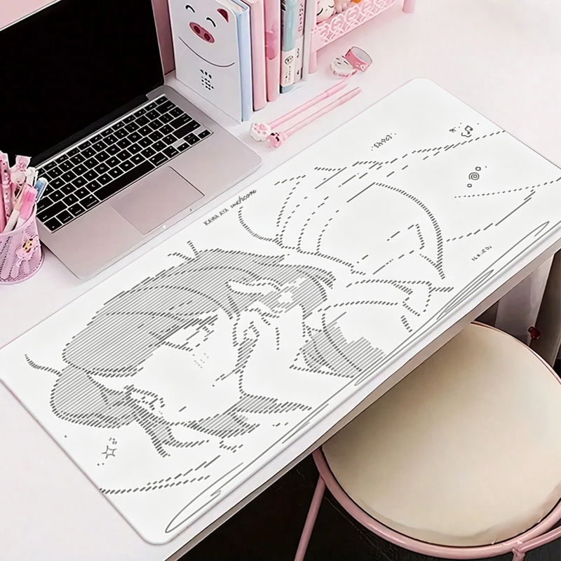 1 Buah Alas Mouse Kulit Anime  - Office Furniture China ulasan dan harga